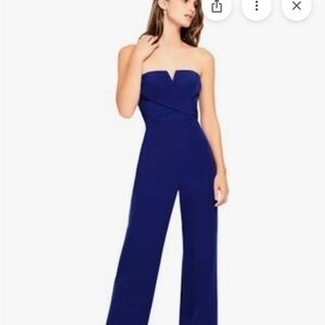 Aidan Mattox Royal Blue Jumpsuit with spaghetti  straps